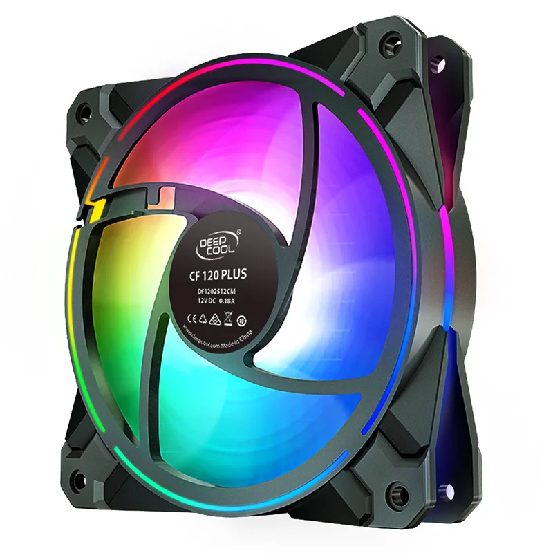 最終値下 Deepcool ケースファン CF120 PLUS 120mm 9個 CF120 PLUS-3 IN 1 - DeepCool