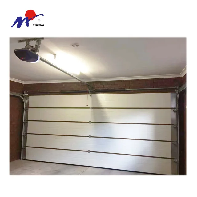 Cheap Various Colors Avialble Steel Automatic Sectional 16x8 Garage Door