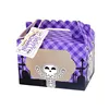 Morado - Caja de transporte para escaparate de Halloween