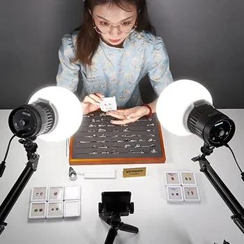 Godox Litemons LC30Bi Bi-Color LED Light 38W 3200K-6500K CRI 95+ TLCI 96+ for Tabletop Shooting Litemons Tabletop LED Light detail image