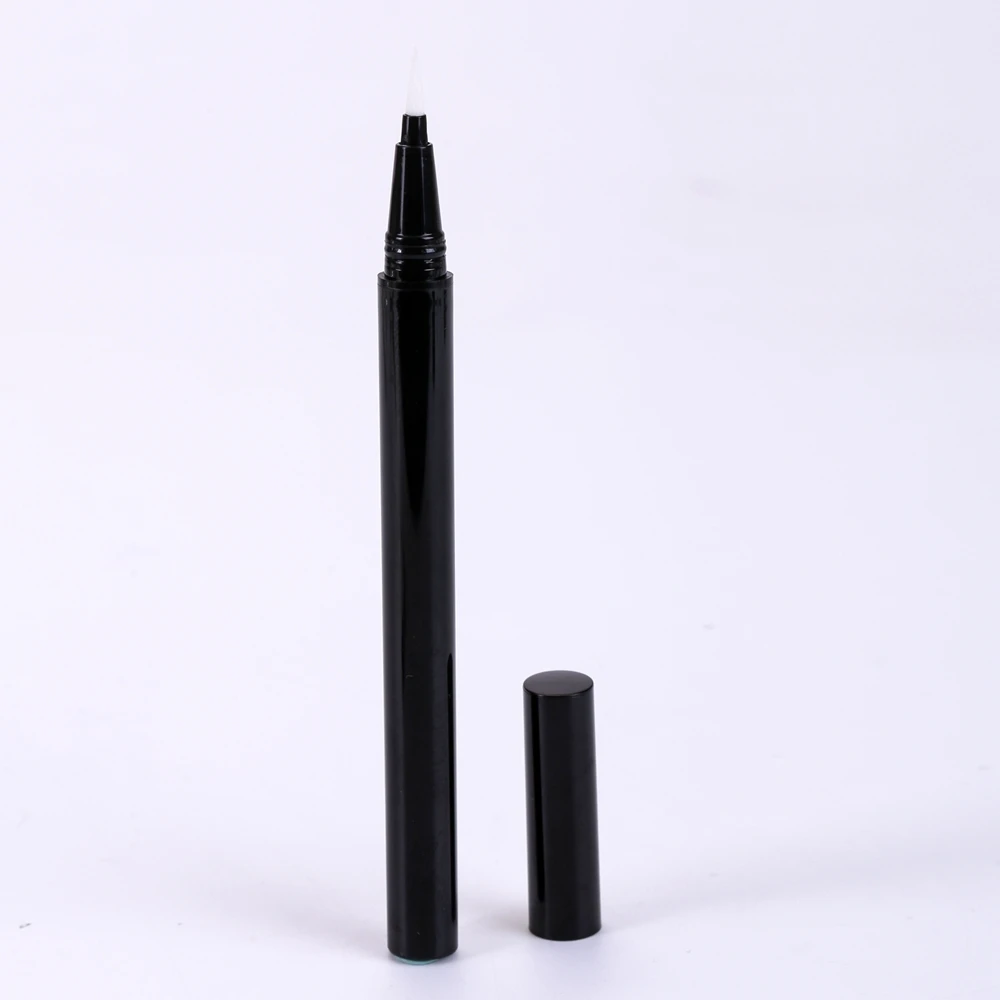 Free Sample Eyeliner Pen Private Label 0.5ml Empty Eyeliner Pencil Tube Container Packaging With Brush