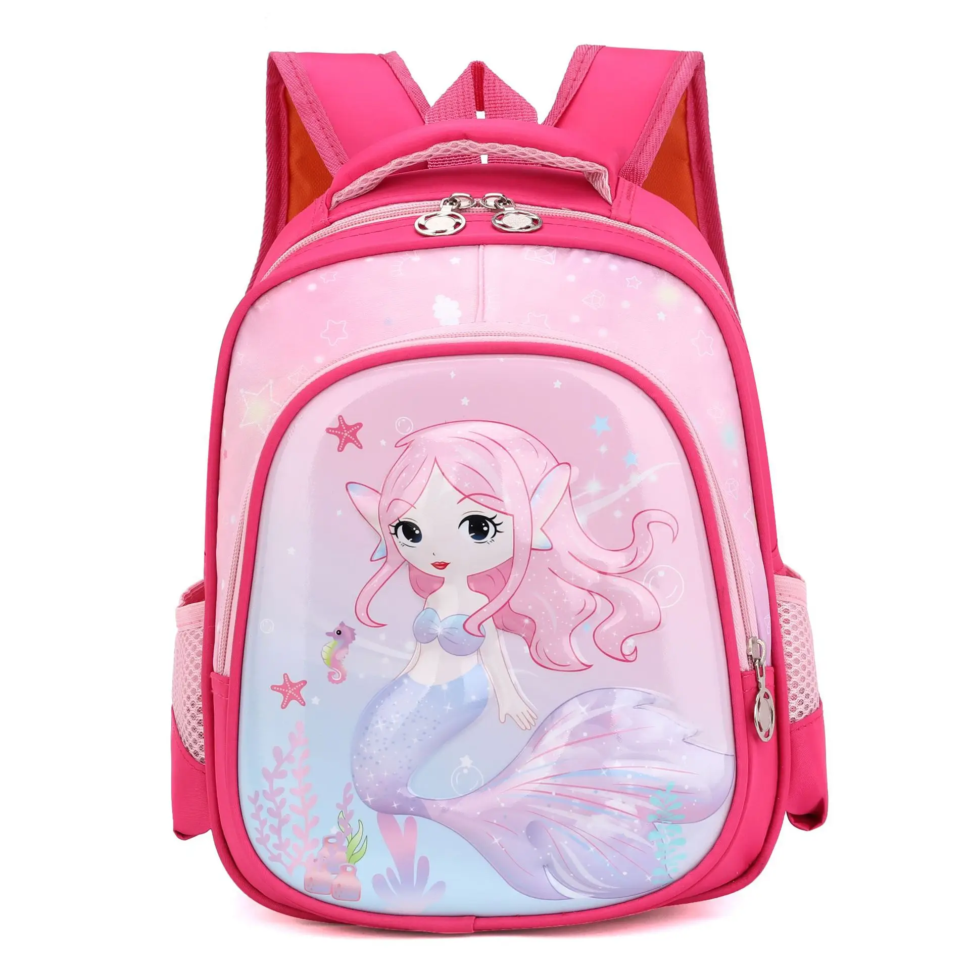 Wholesale Custom Printed Student School Bag Cartoon Polyester