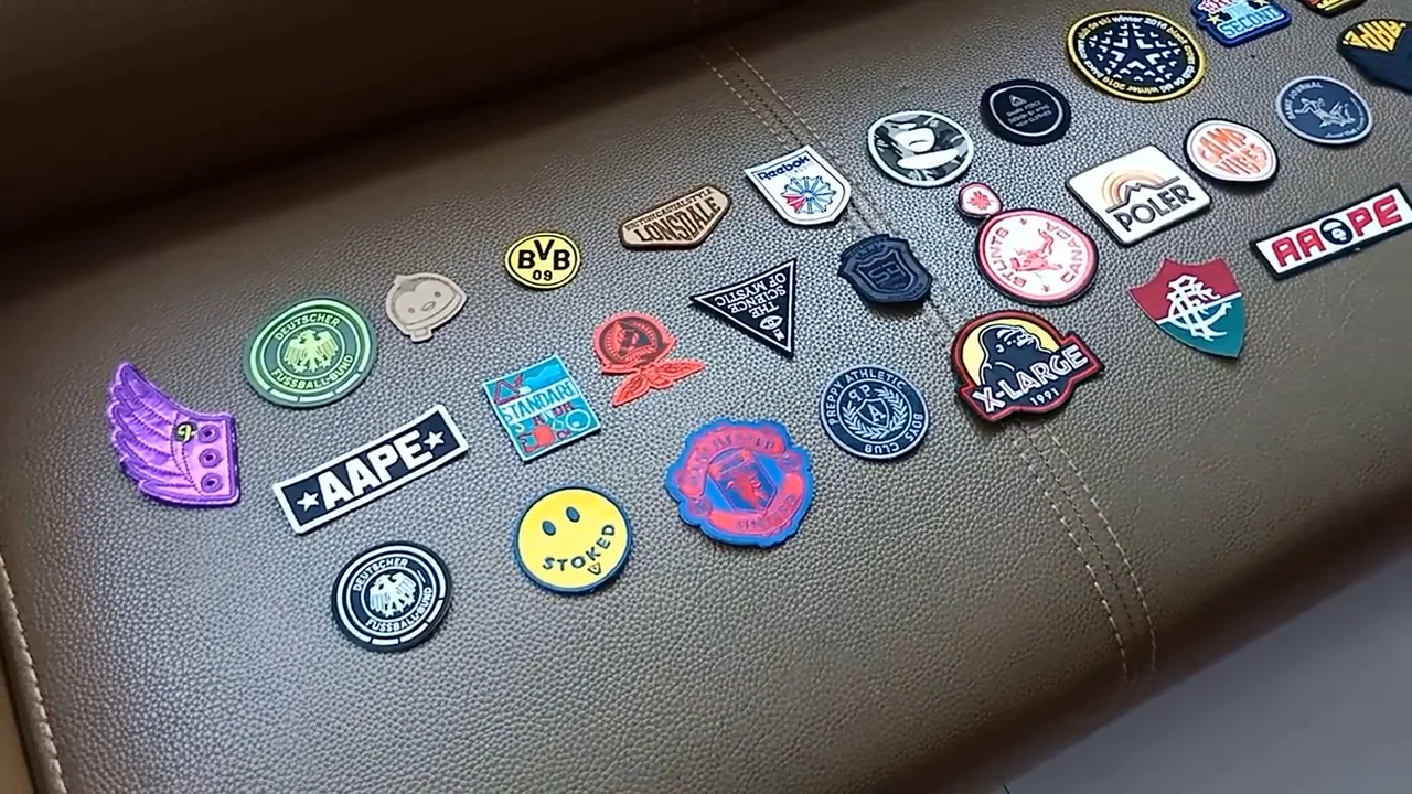 Hot Sale Pvc Patch 2d 3d Logo Soft Pvc Clothing Rubber Patch