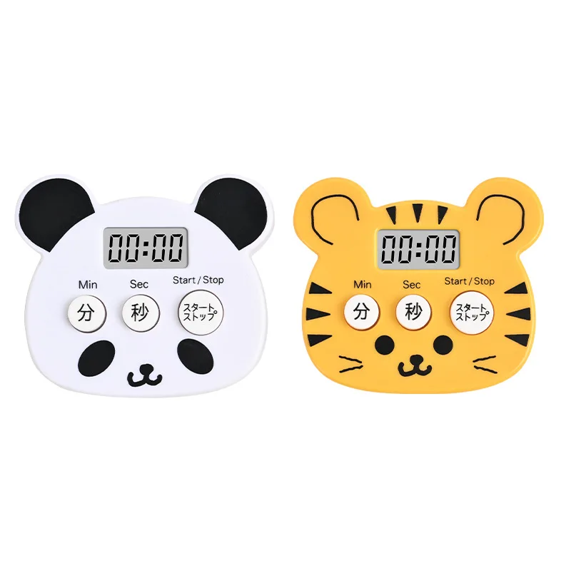 SYH1239 Mini Bear Shape Kitchen Timer Cute Decorative Animal Timer for the Kitchen Made of Plastic