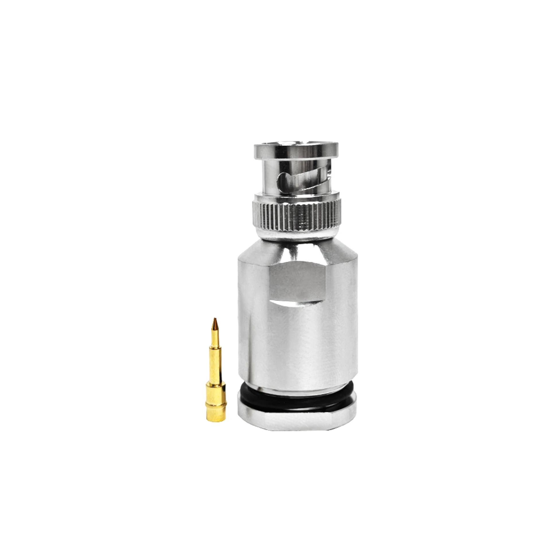 BNC Male Clamp 400 RF Coaxial Connector 50Ω