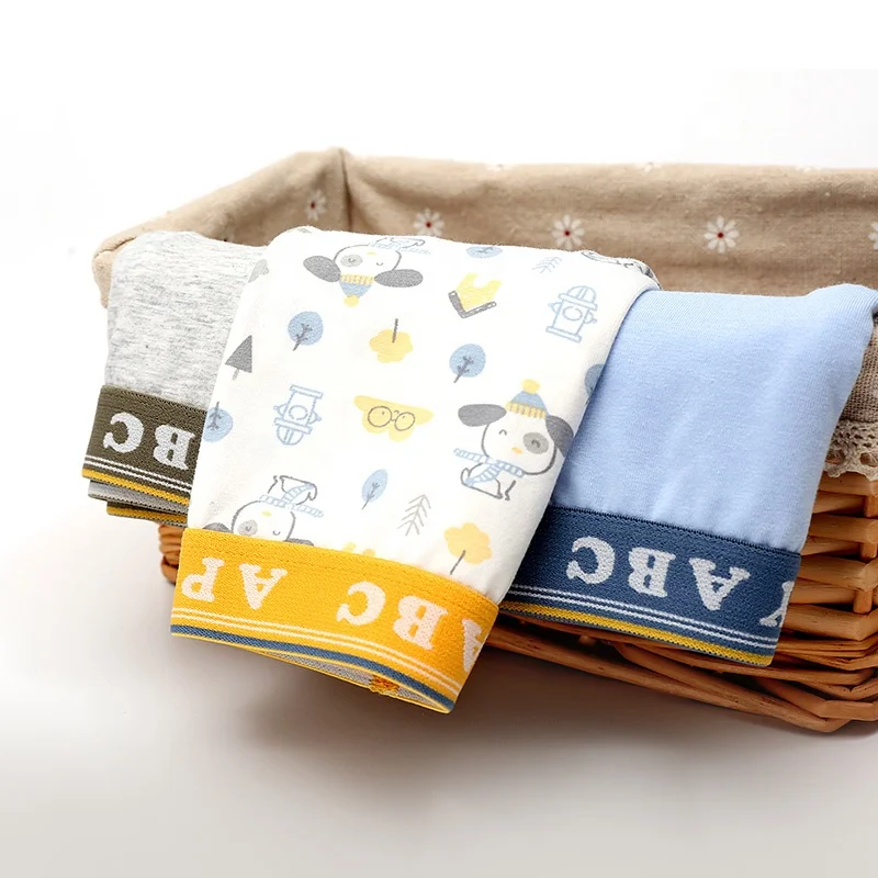 В наличии пользовательские этикетки хлопковые трусы-боксеры для