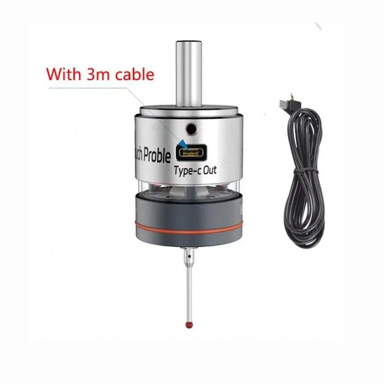 TEBAK CNC WP-500 V6 Photoelectric Centering Rod, High-precision 3D Edge Finder, CNC Machining Center,  Automatic Centering