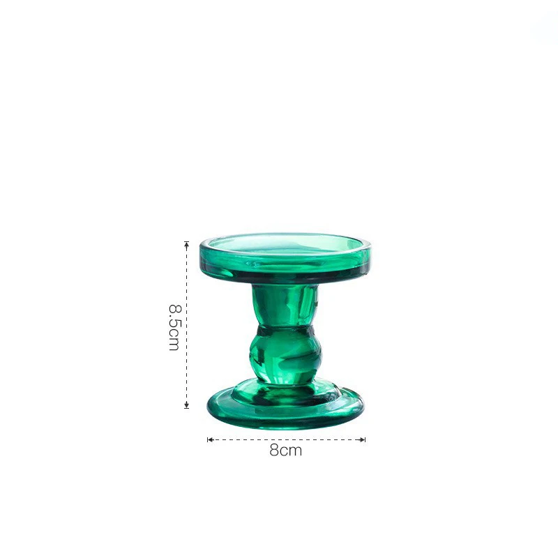 product simplify european crystal glass candle holder for candlestick candlestick holders wedding home decoration table candle holders-9