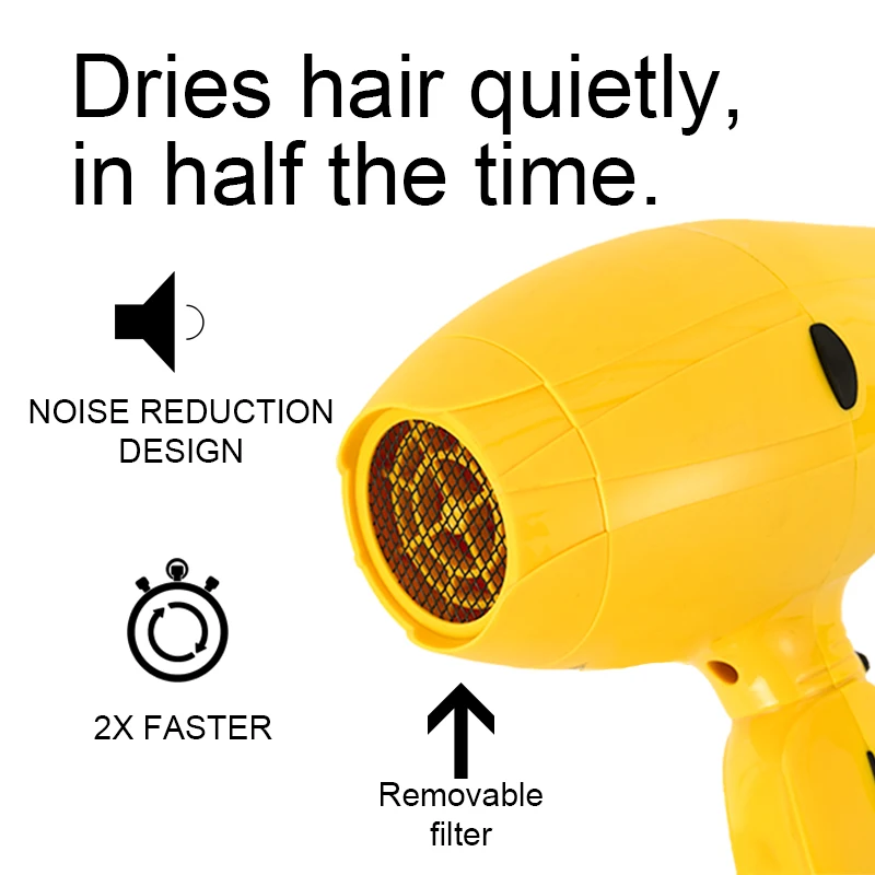 2000 Watt Hair Dryers Professional Salon Hair Dryer With Ac Motor Negative Ionic Blow Dryer With