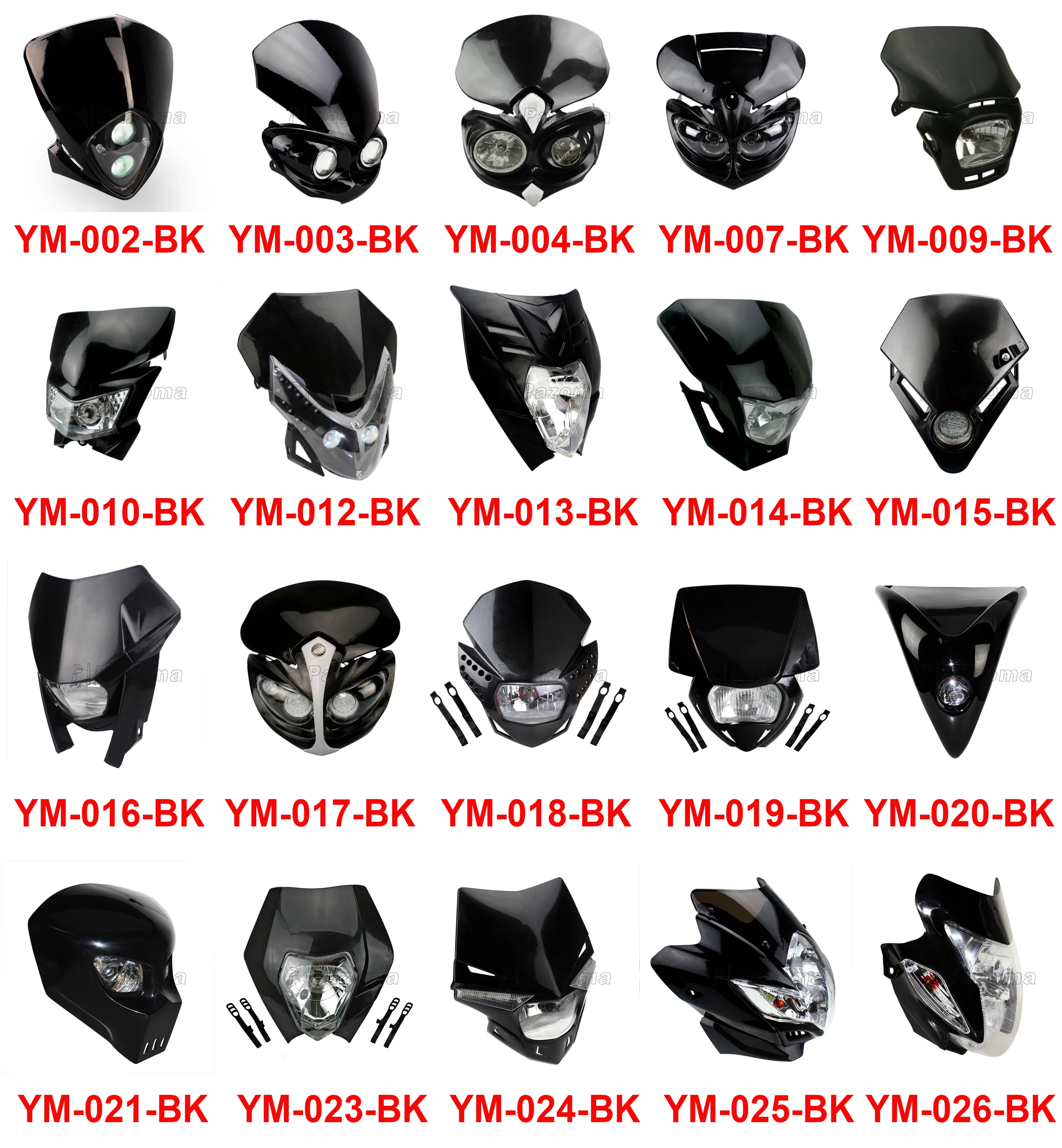 Universal Led Motorcycle Headlights Most Powerful Headlamp Motorcycle Double Headlight Bulbs for Sale