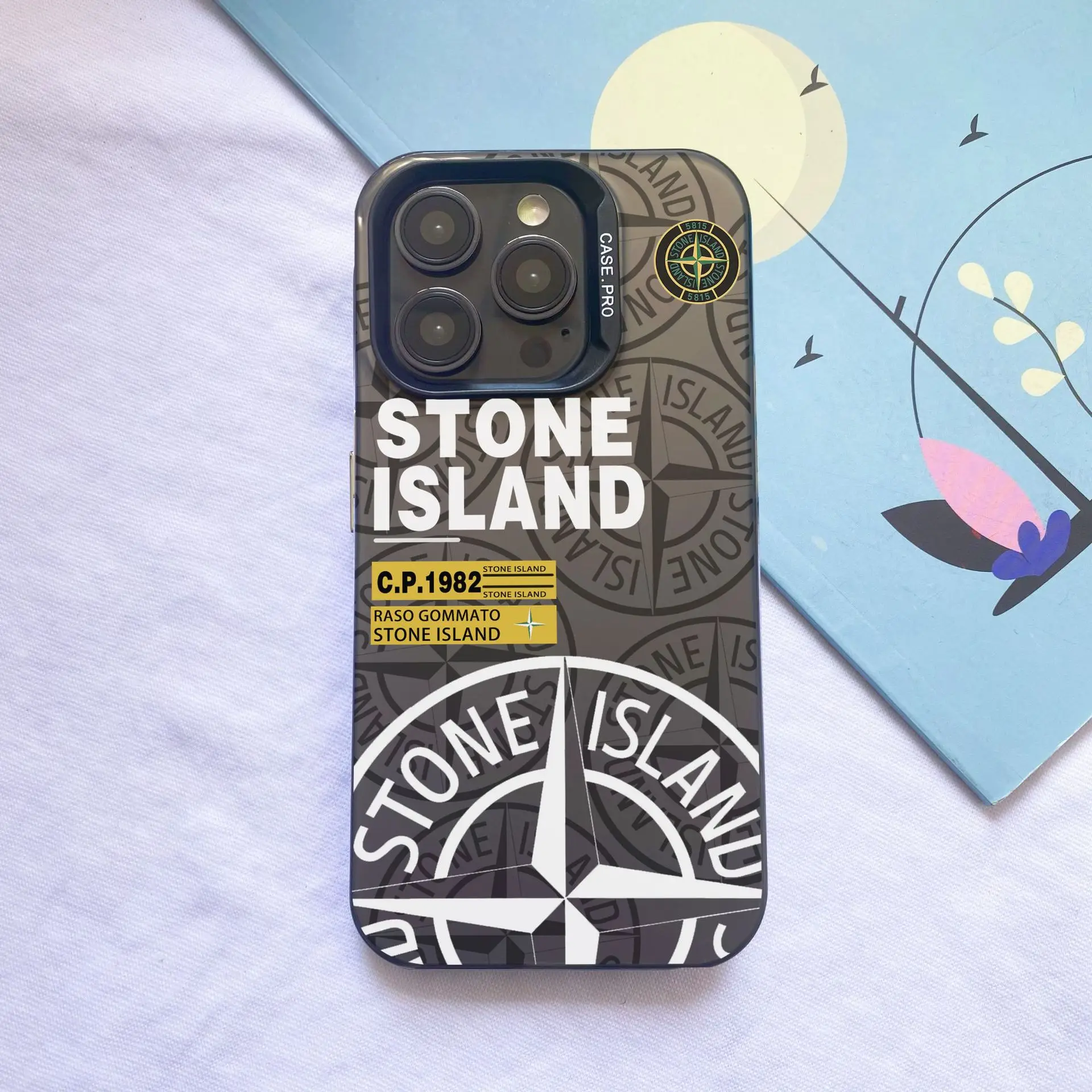 iPhone 17 16 15 14 13 12 11Plus Pro Max Iceland Stone Island and Cp Coque  Shell Hull Mobile Cell Phone case Back Cover