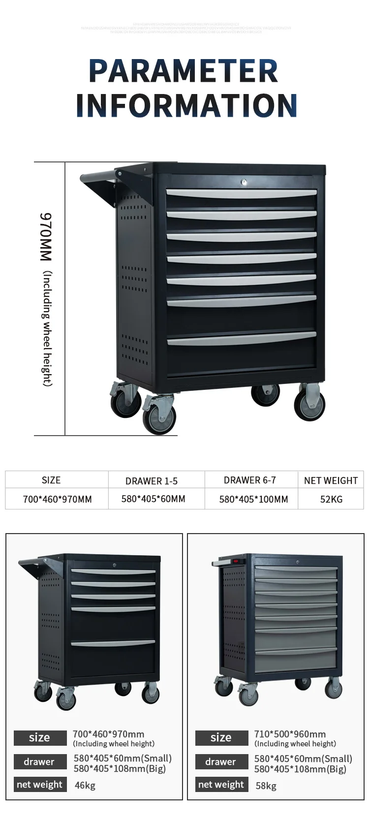 Tool cabinet/ Tool Cart manufacture