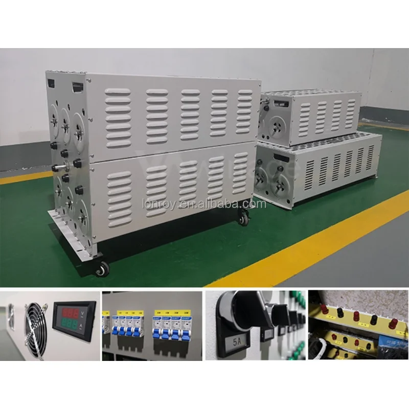 IP56 Protection Adjustable Resistance Box with 220V Voltage and 0-1500V Range for Precision Large Power Applications