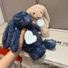 Blue Rabbit with Gold Label - 31cm