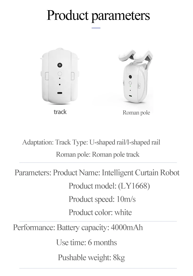 Smart Curtain Robot Alexa Google Home Control Wiring Free Smart Curtain