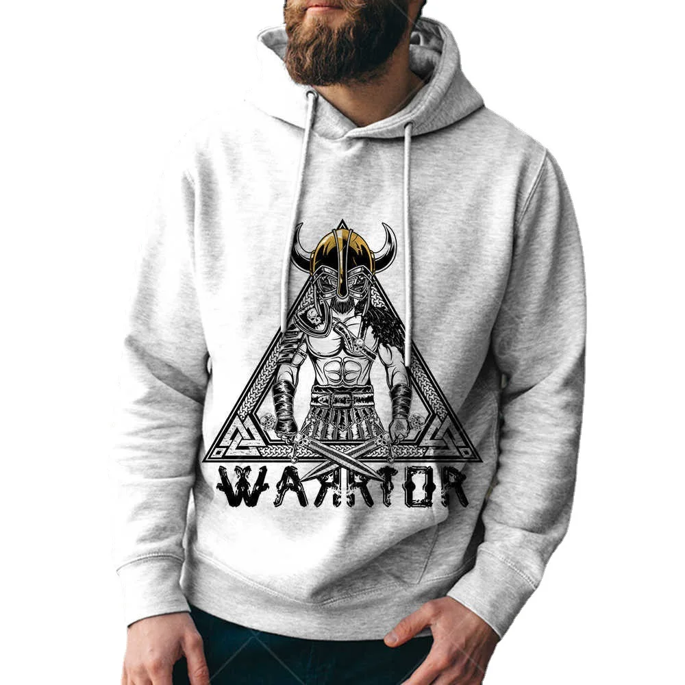 Fashion Men's 3d Sweater Street Viking 