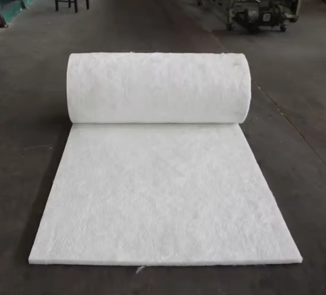 Factory Price Glass Wool Roll Thermal Insulation Material Environmental