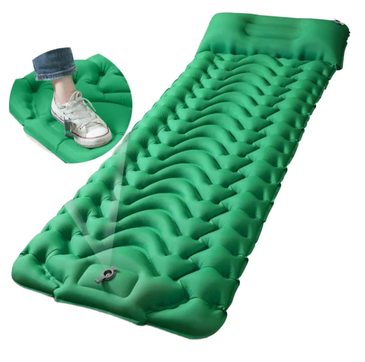 Hot Sale Foldable Inflatable Camping Mat Air Mattress Pad for Outdoor Camping & Hiking for Picnics