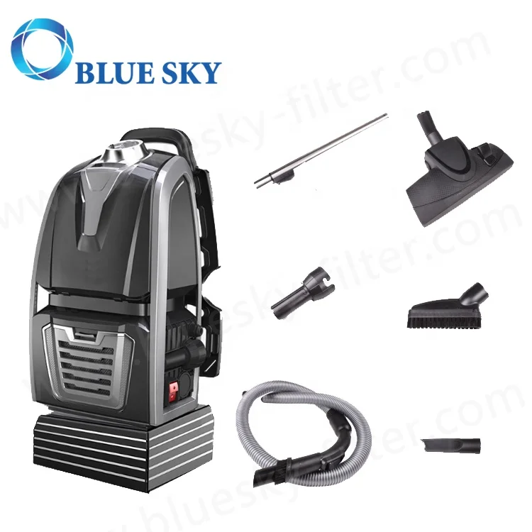 Индивидуальные беспроводные мешках большой мощности HEPA фильтр перезаряжаемые JB61-B рюкзак пылесос с функцией удара