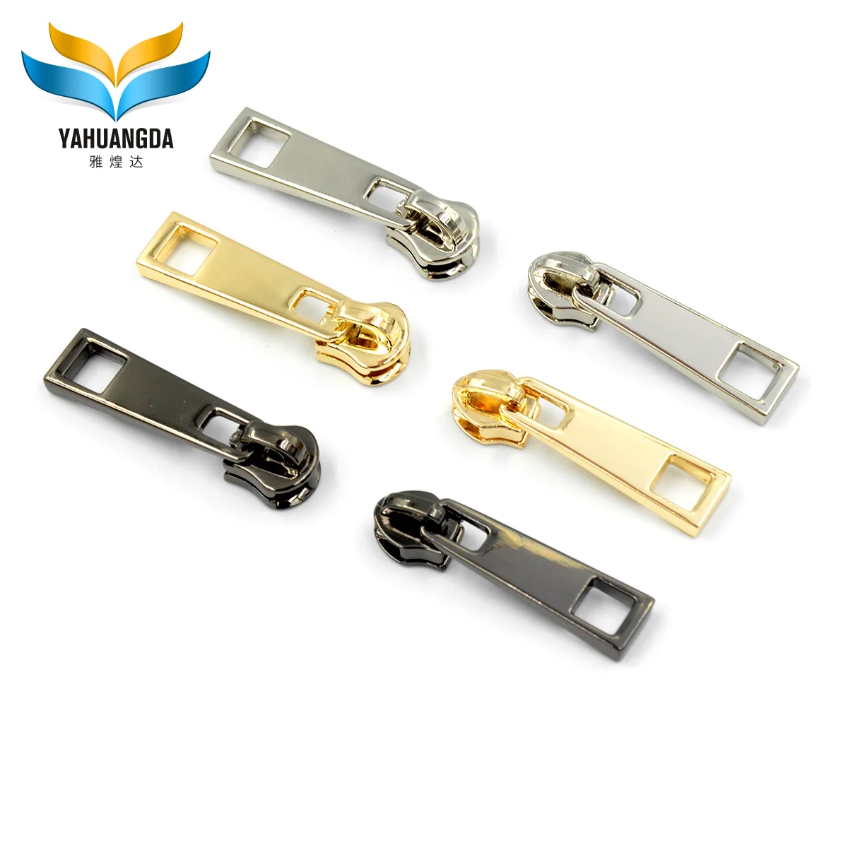 Factory Wholesale Handbag Zinc Alloy Puller With 5# Runner Metal Zipper  Nylon Zipper Lightning Metal Zipper Zm1577 - Buy Puller,Handbag Puller  Runner,Bag 5# Runner Nylon Zipper Metal Zipper Silder Product on 