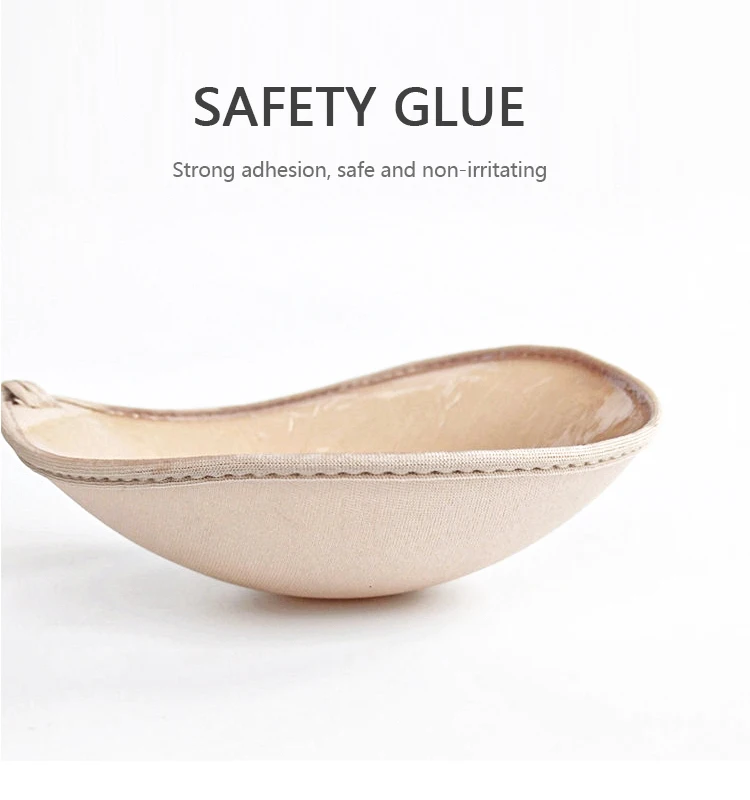 Adhesive Bra Reusable Strapless Self Silicone Pushup Invisible Sticky