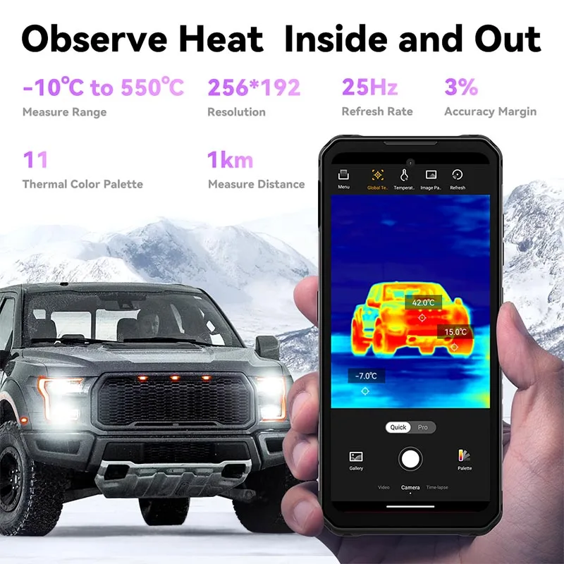 IIIF 150 Raptor - Rugged 6.78 Inch Octa Core Gaming Phone
