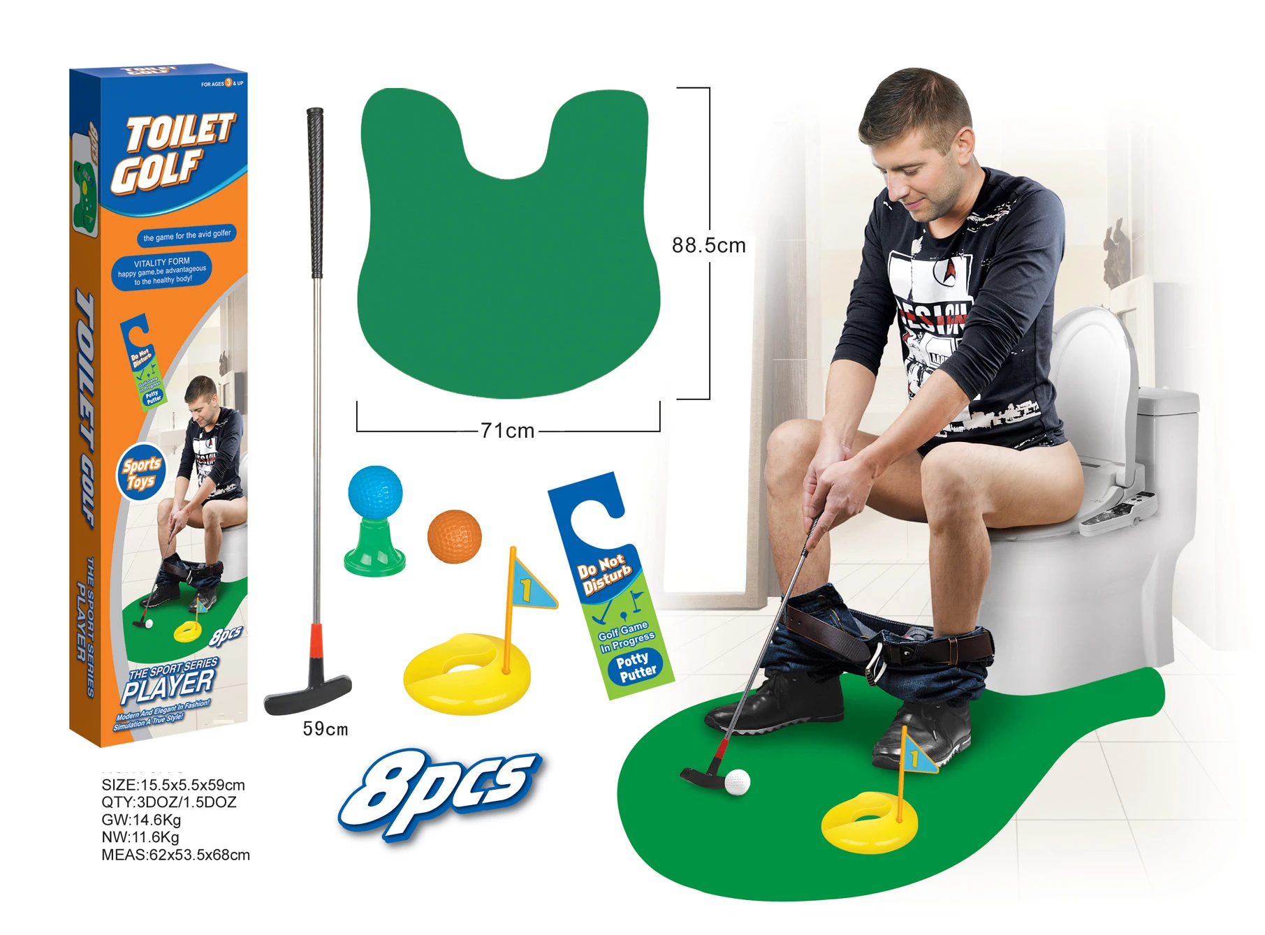 Buy Toilet Brush Golf,Game Golf,Toilet Golf Product on Alibaba.com