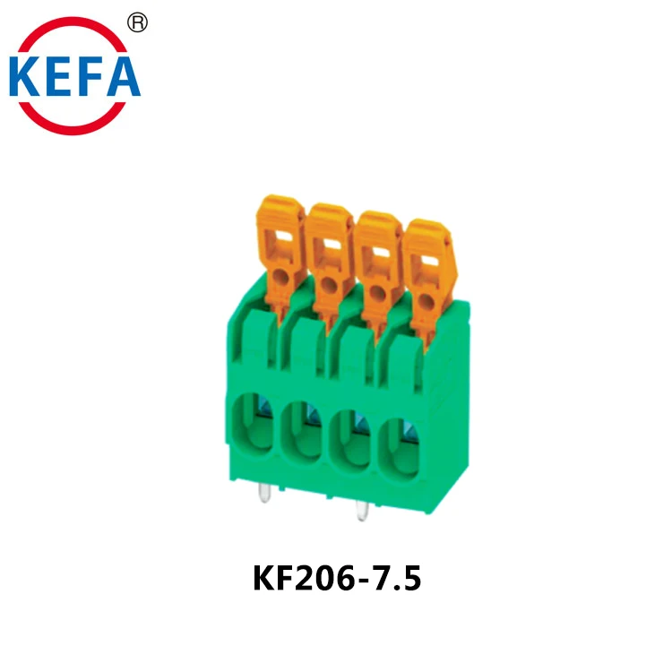 Phoenix KF206-10.0 高品質PCBスプリングターミナルブロック ネジなしワイヤターミナルコネクタの交換用