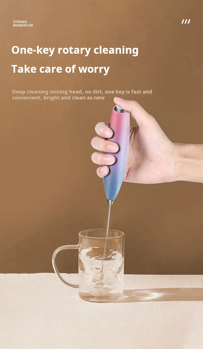 Newell 2024 Mixer Handheld Stainless Steel Portable Gadgets Battery