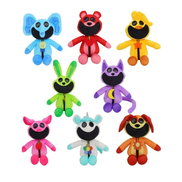 Smiley Critters Stuffed Plush Dolls New Cartoon Animal Cat Stuffed Big ...