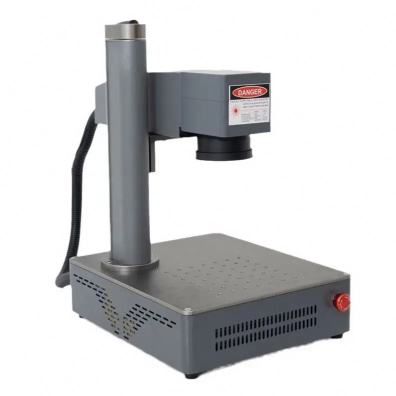 TEBAK New Small Desktop Portable Fiber Laser Engraving & Marking Machine with 1064nm Wavelength and Long Service Life