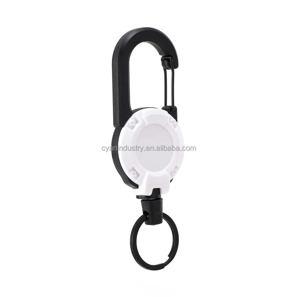 Counter Key Chain Anti Lost Heavy Duty Retractable Key Chain - Tactical Lanyard