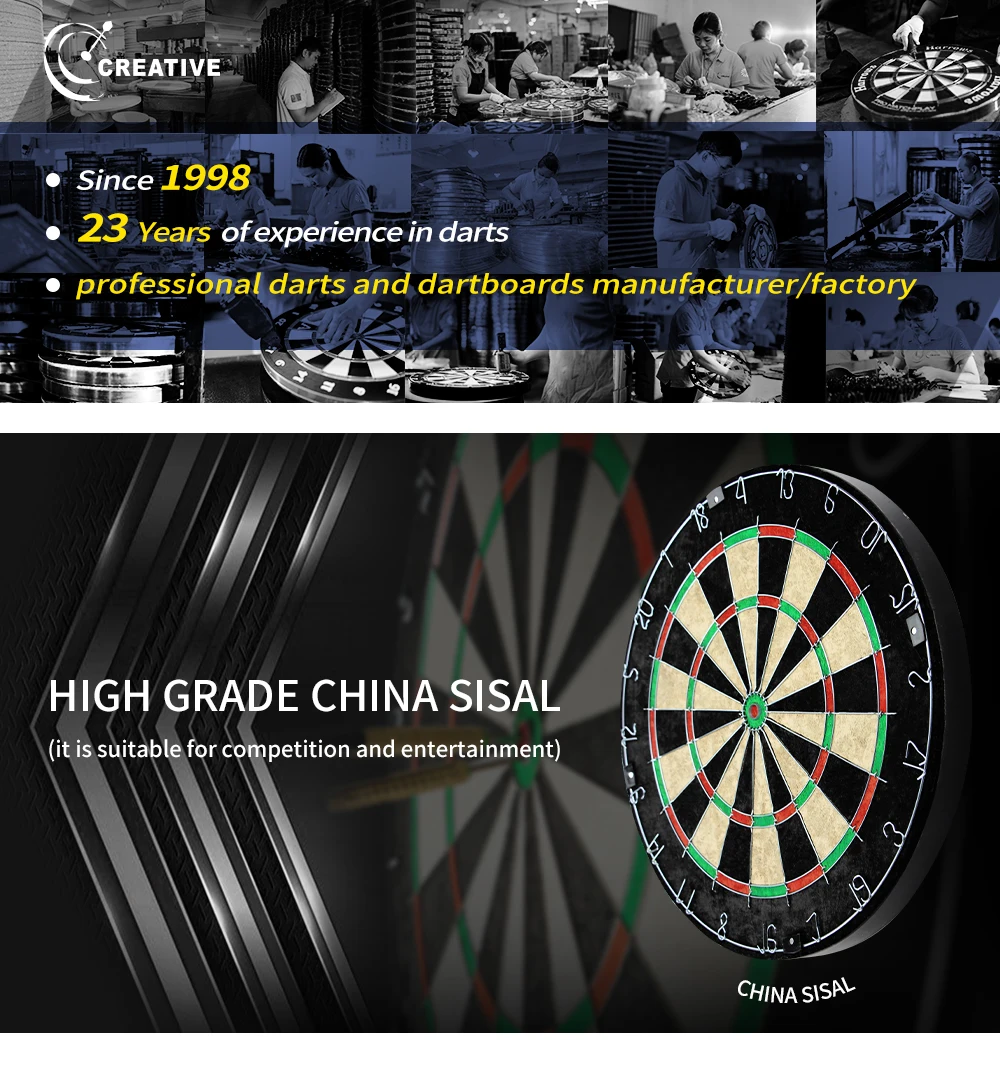 Sisal Bristle Dartboard In Darts Wholesale Factory Buy Dartboard In