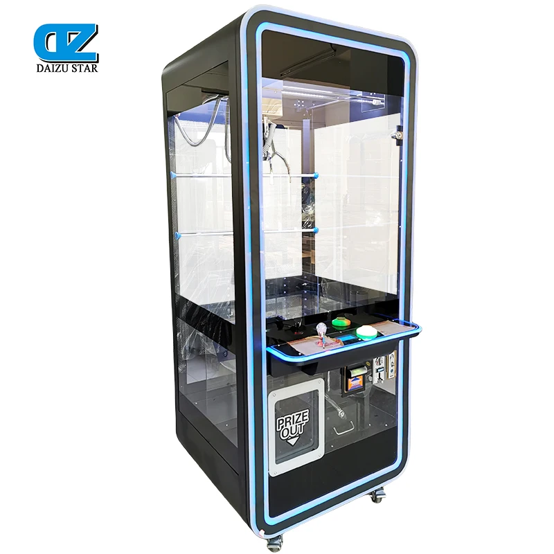 Claw Type Sewing Machine Black with Paper Currency Machine Coin Game Equipment Manufacturer Direct Sales