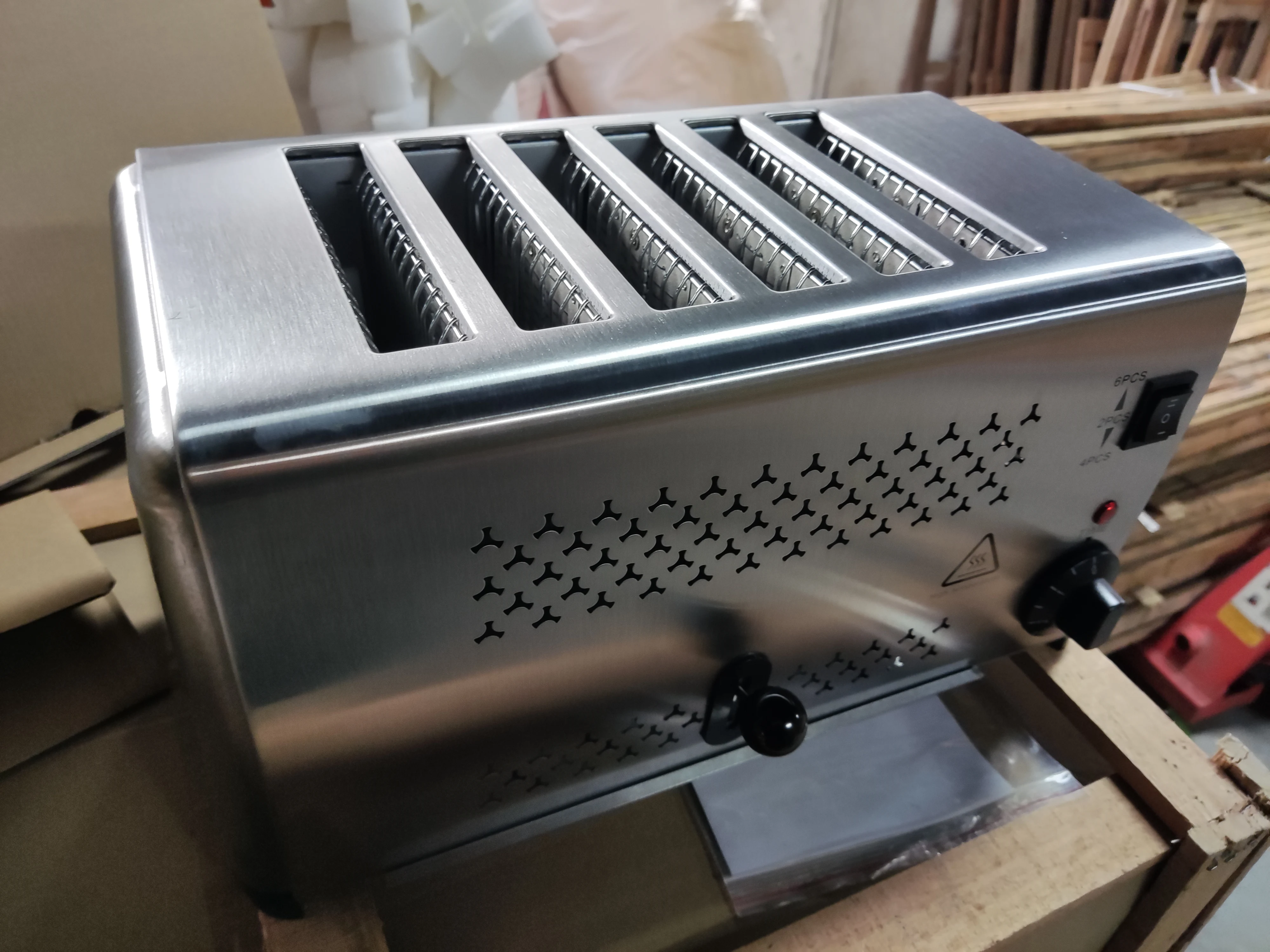 6 ломтик хлеба тостер машина бытовой Мини 4