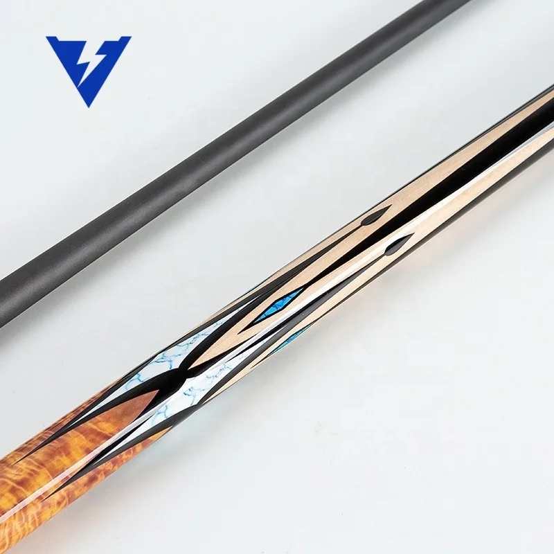 Carbon Fibre Split Pool Cue Mm Tip Nine Ball Billiard Cue Buy