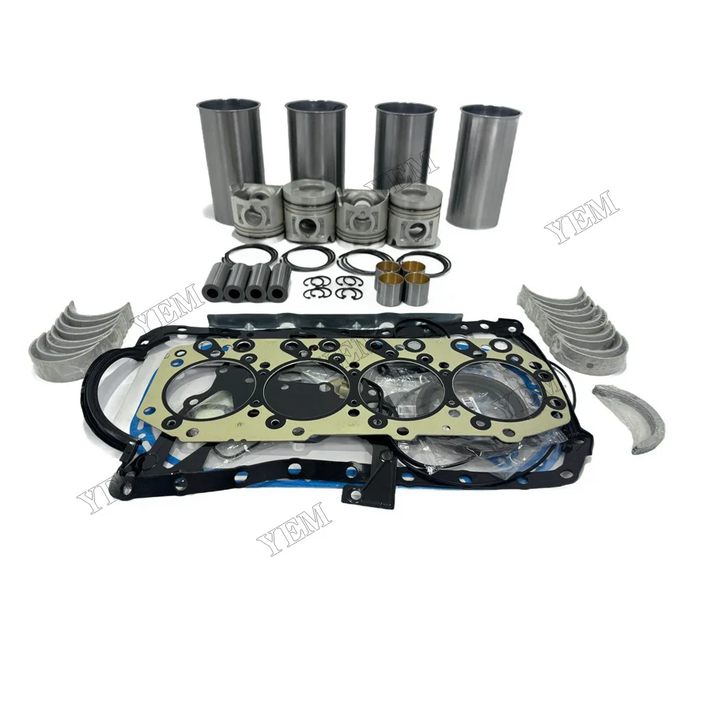 For Isuzu 4JB1 Overhaul Kit With Bearing Sets Engine Parts 3