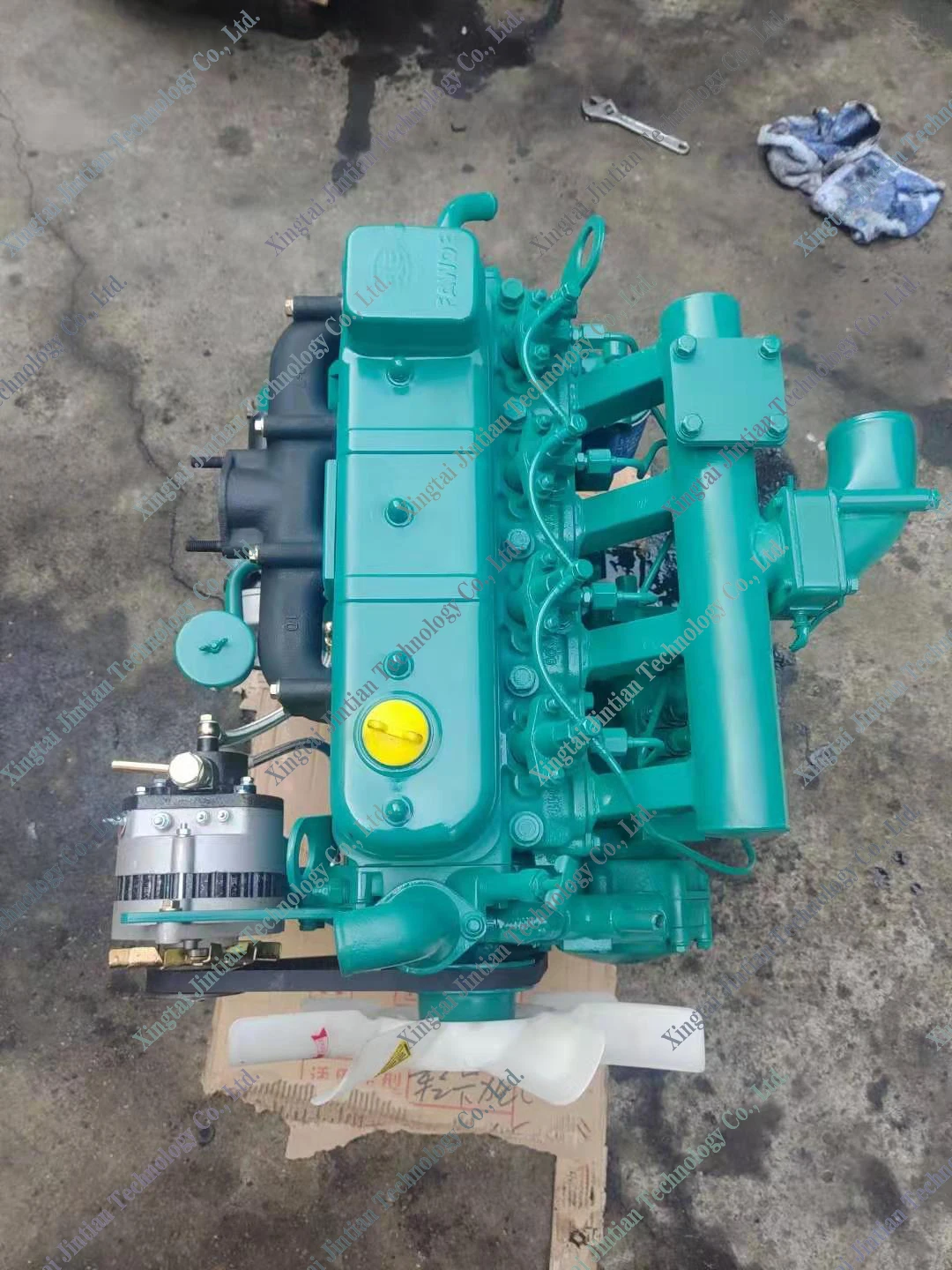 ぺんちゃん　diesel Truck Engine 4 Cylinders Renew Xichai 490 4DW93-84E3 Diesel
