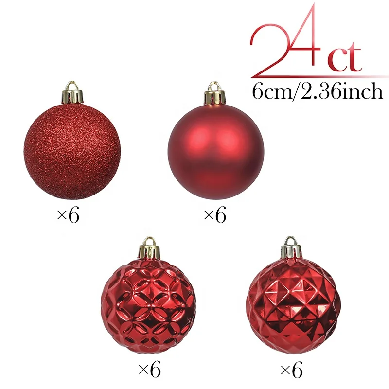 Sollbry Boules De Décoration De Noël Blanches, 36 Mini Décorations D'arbre De Noël De 4 Cm Pour Le Jour De Noël, Les Vacances, Les Fêtes (4 Cm, Blanc