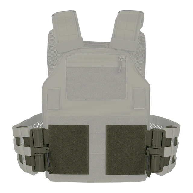KRYDEX Tactical Molle Vest Quick Release Buckle Set Molle Side Belt Tube Cummerbund Adapters for JPC CPC NCP XPC AVS 420 Vest