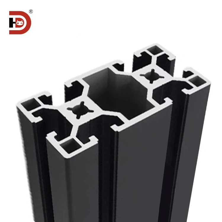 product 4080 black industrial extruded aluminum profile 4080 assembly line aluminum alloy profile-4