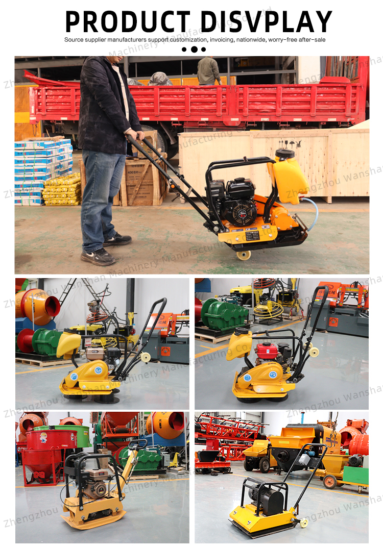 Hand Tamper Compactor Plate Hydraulic Compactor Vibratory Jumping Jack ...