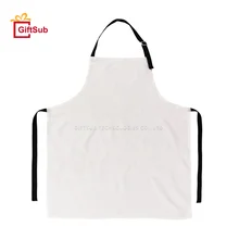 High Quality Personalized Custom Sublimation Blank Canvas Adult Kids Aprons for Kitchen Garden
