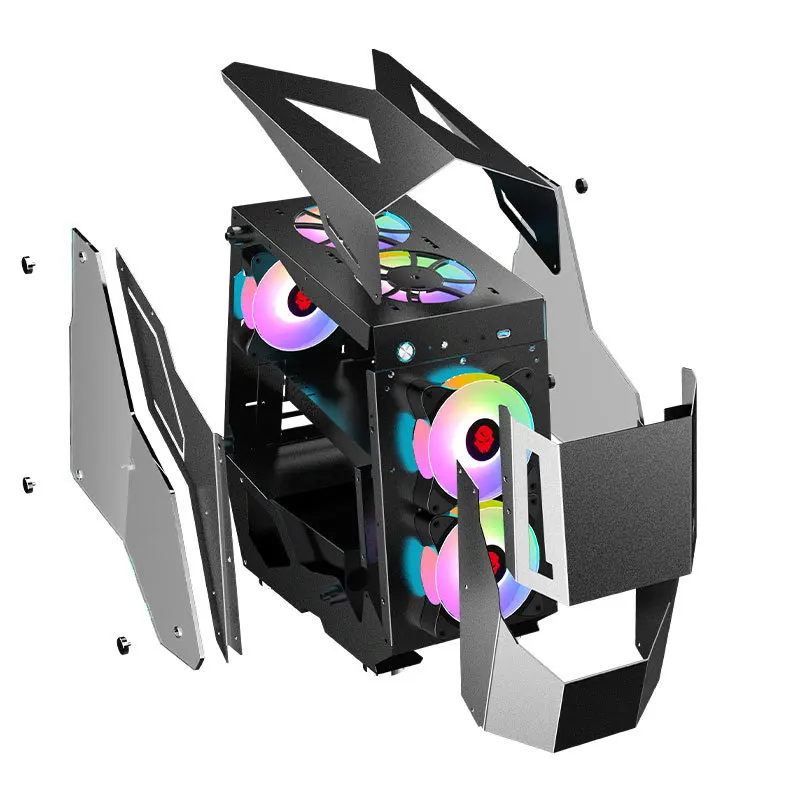 Leading brand Factory directly selling popular design computer case ATX case computer pc gaming 2022