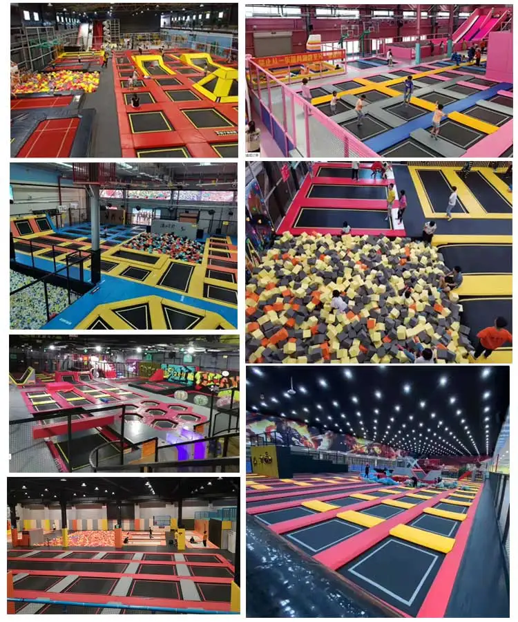 High Quality Factory Price Custom Trampoline Park Commercial Indoor Outdoor Trampoline Park Equipment Foam Blocks on Sale