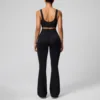 Bra and long pants-black