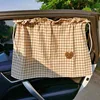 2#Coffee colored checkered pattern