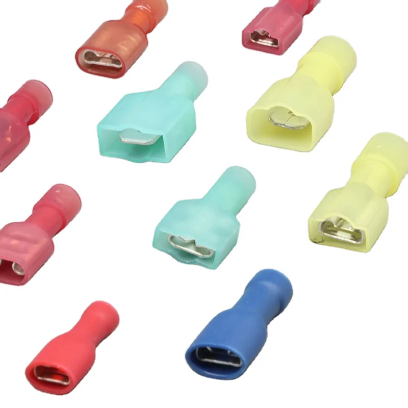 FULARR 80Pcs Connecteur Entièrement Isolé Borne Fil Entièrement Isolé