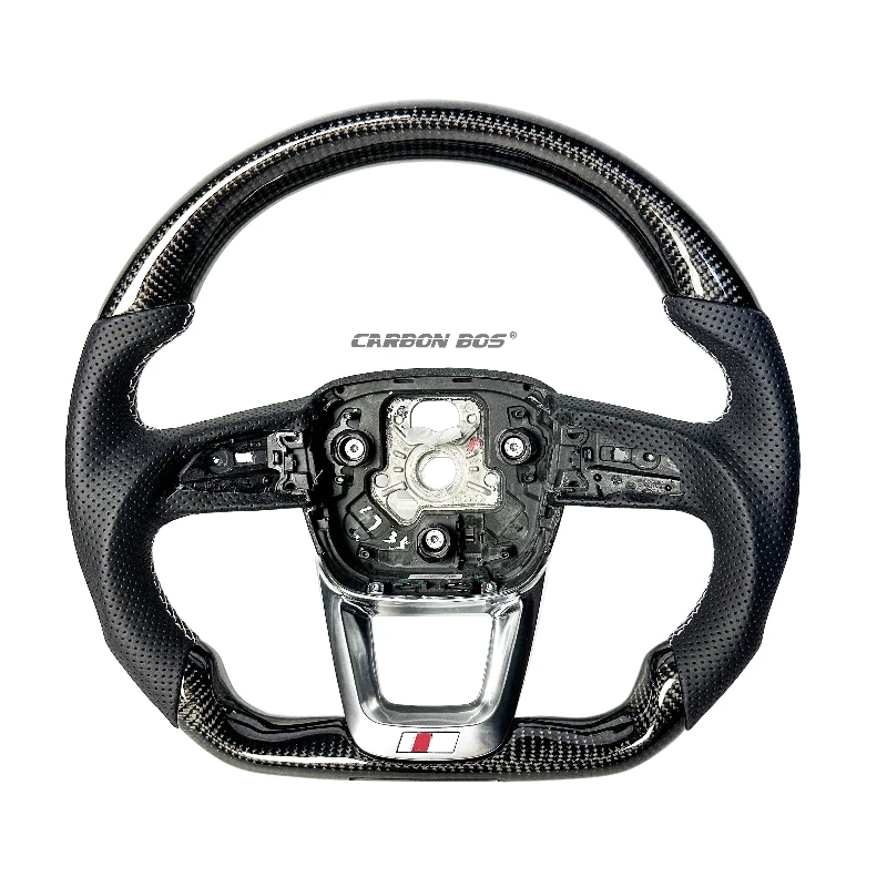 Carbon Fiber & Leather Steering Wheel for Audi A3 / A4 / A5 / A6 / A7
