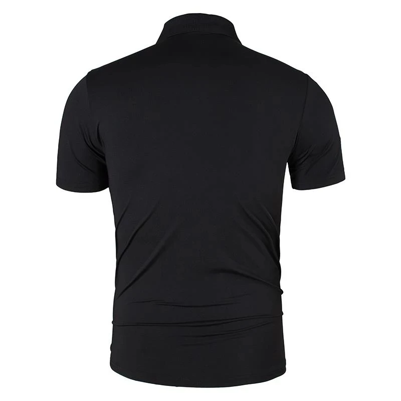 High Quality Custom Sublimation Printing Polyester Men Short Sleeve Quick Dry Sports Golf Polo T Shirt